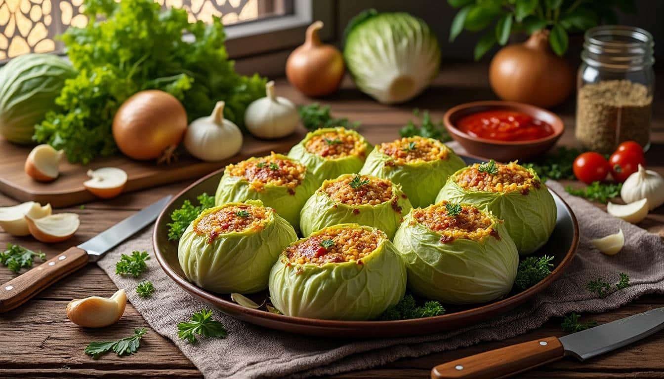 découvrez la recette traditionnelle du chou farci de grand-mère avec nos astuces et secrets pour un plat savoureux et réussi à chaque fois.