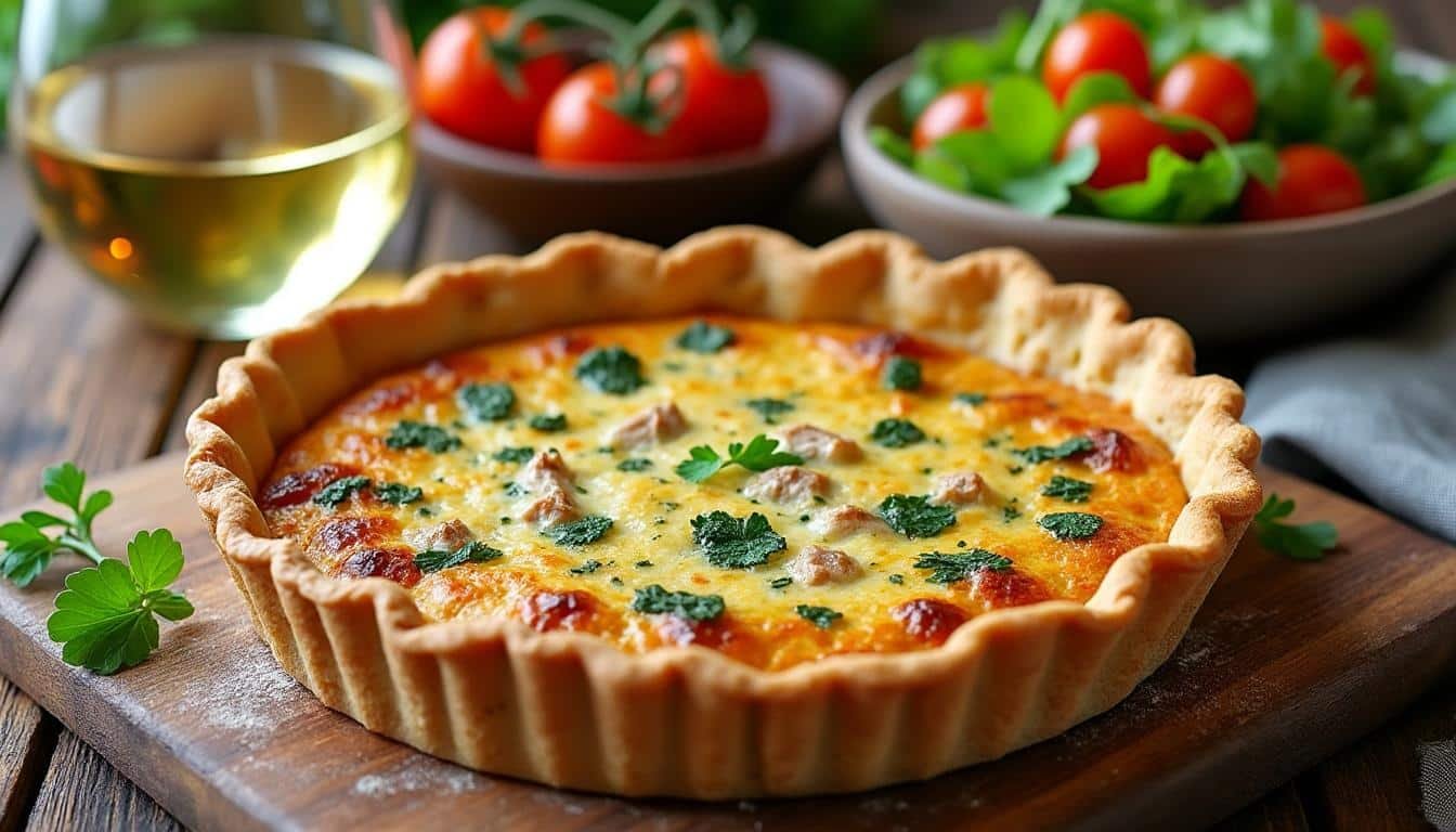 découvrez notre recette facile de quiche au thon pour un repas savoureux et rapide à préparer. parfaite pour toutes les occasions, elle ravira toute la famille.