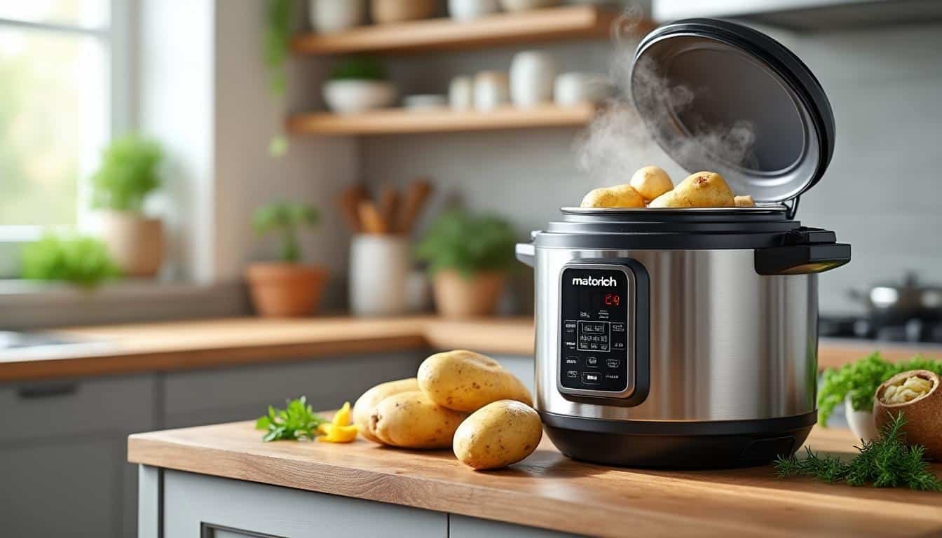 découvrez le temps de cuisson idéal des pommes de terre à la cocotte-minute pour une préparation rapide et réussie à chaque fois.